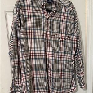 Arrow Dover Plaid Shirt with Red, Blue, and White